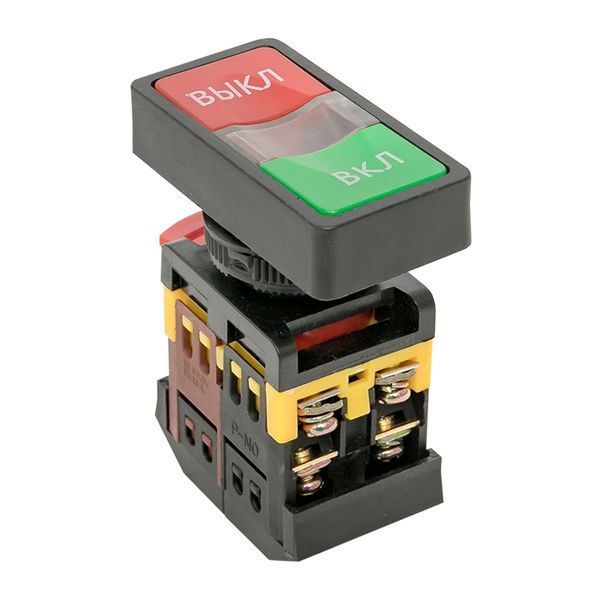 Кнопка AS-22N "Пуск-Стоп" прямоугольная 220В NO+NC EKF PROxima