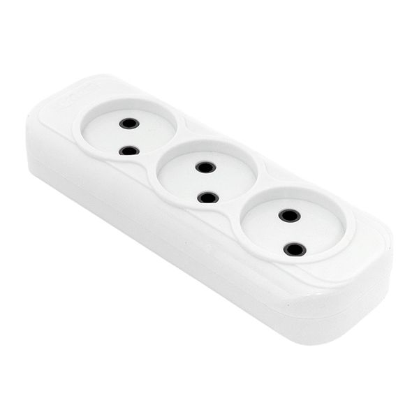 Колодка 3 гн. 10А 2,2кВт б/з Эксперт EKF PROxima