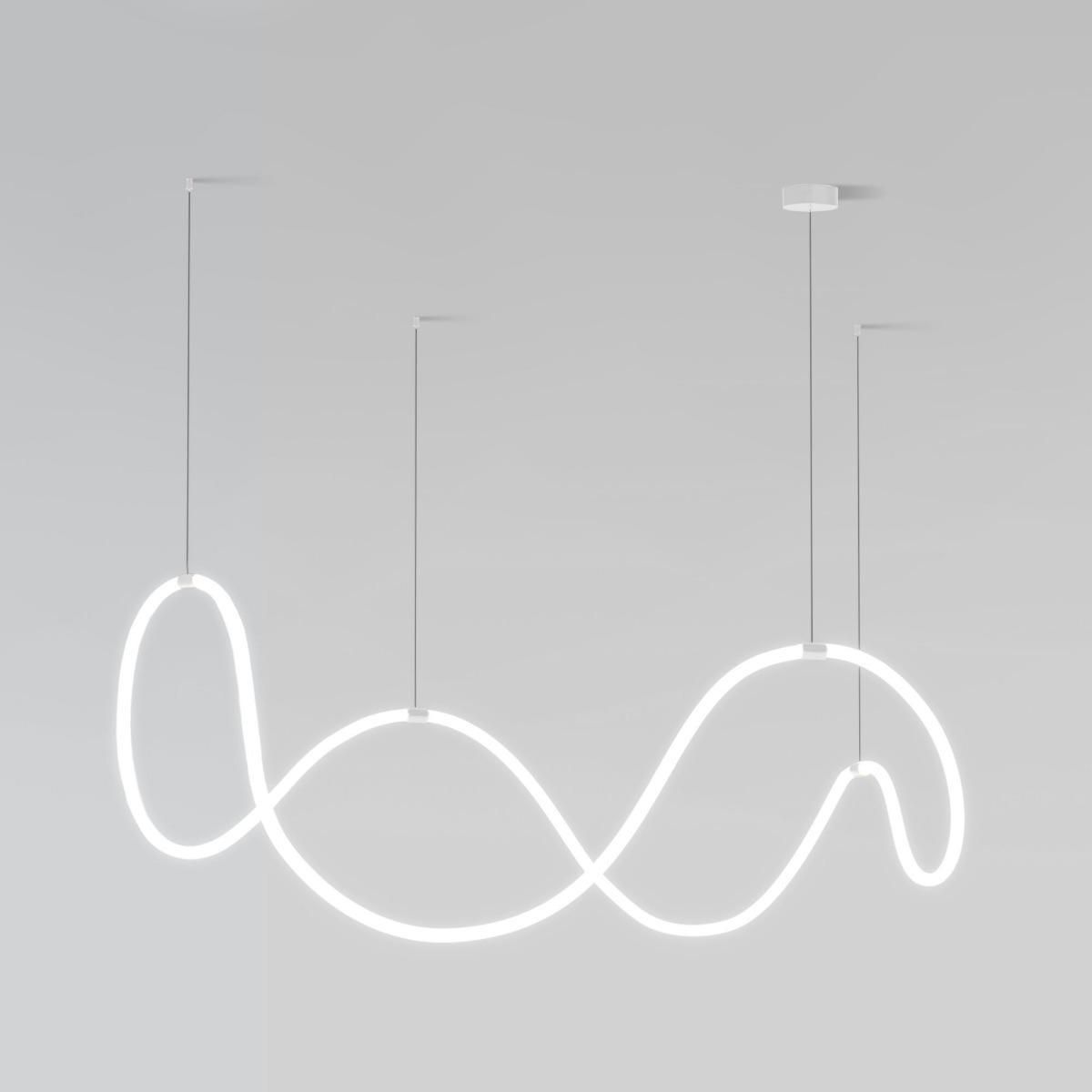 Подвесной светодиодный светильник Eurosvet 90288/1 белый