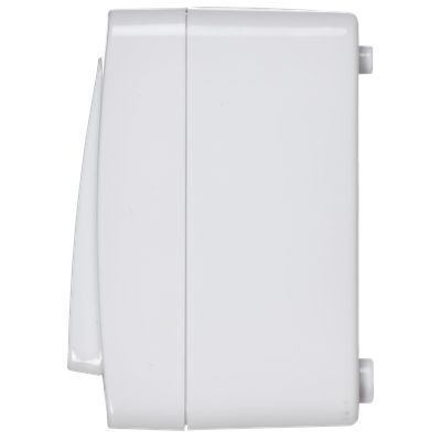 Выключатель 1-клавишный для открытой установки проходной ВСп20-1-0-ГПБ IP54 ГЕРМЕС PLUS (цвет клавиши: белый) IEK