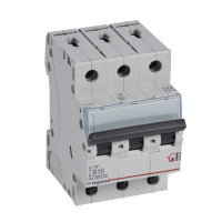 Выкл. автомат.  3П  10А  хар-ка B  6кА  LGR  TX3 403998