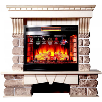 Каминокомплект InterFlame с Panoramic Экстер Кавказ25