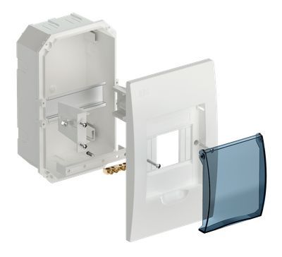 KREPTA 3 Корпус пластиковый ЩРВ-П-4 IP41 белый IEK