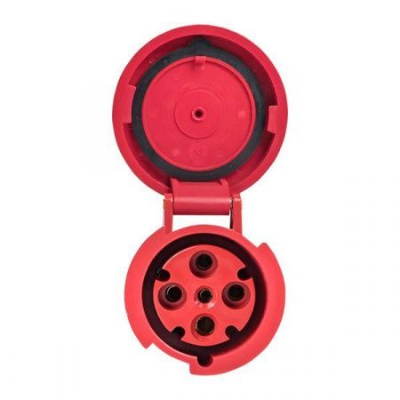 Розетка переносная 234 3Р+РЕ 63А 380В IP67 EKF