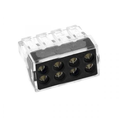 Клемма СМК 773-108 (с пастой) 8 отверстий 1,0-2,5 мм2 EKF PROxima