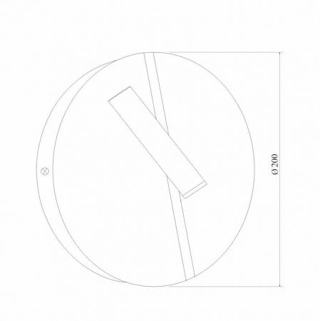 Светодиодный спот Elektrostandard Drom LED 40105/LED чёрный/чёрный жемчуг a055362