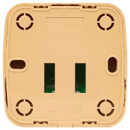 Розетка RJ-45 1-местная ОП Минск, 1А, 120В, светлое дерево EKF