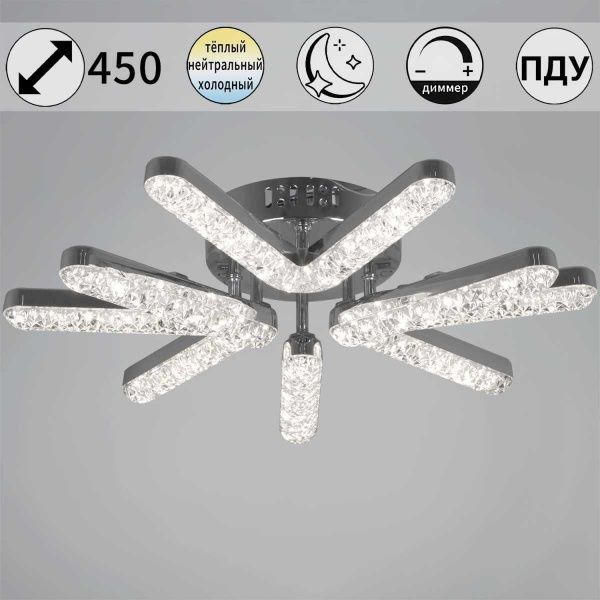 Светильник потолочный Reluce 13190-0.3-3+3 CR