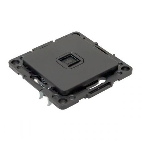 Стокгольм Механизм Розетки RJ-45 1-местной черный EKF PROxima