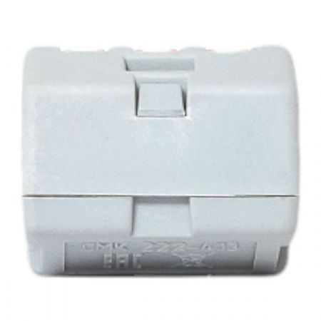Клемма СМК 222-413 с рычагом 3 отверстия 0,08-2,5(4,0) мм2 EKF PROxima