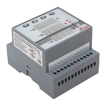 VD-G33 Вольтметр цифровой на DIN трехфазный EKF PROxima (без поверки