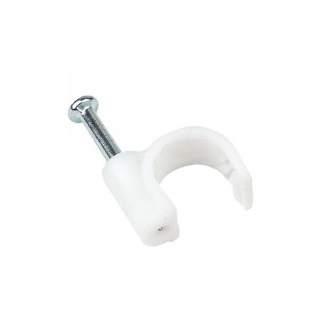 Скоба крепежная круглая (9мм.) (50шт.) EKF PROxima