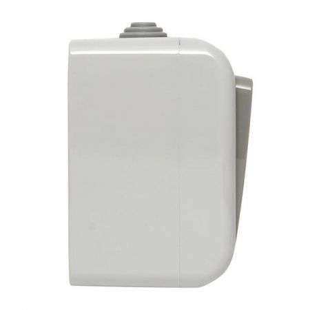 Мурманск Блок розетка 1-м 16А с заземлением с крышкой+ 1-кл выключатель IP54 серый EKF