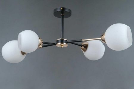 Люстра Illumico IL0715-4CSQ-24 BK GD LIBRA