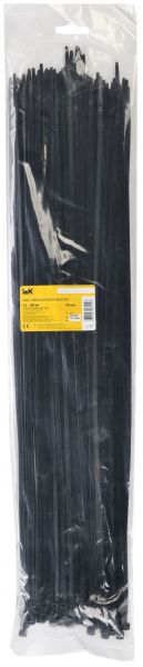 Хомут 4,8х500мм нейлон черный (100шт) IEK