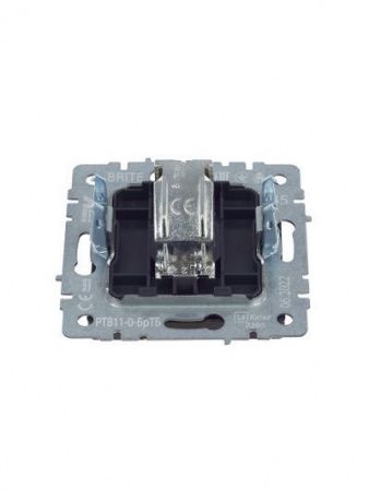 BRITE Розетка TV оконечная РТВ11-0-БрТБ темная бронза IEK