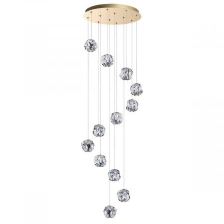 Каскадная светодиодная люстра Odeon Light L-Vision Jemstone 5085/60L