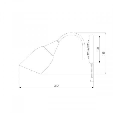 Бра Eurosvet 30149/1 золото