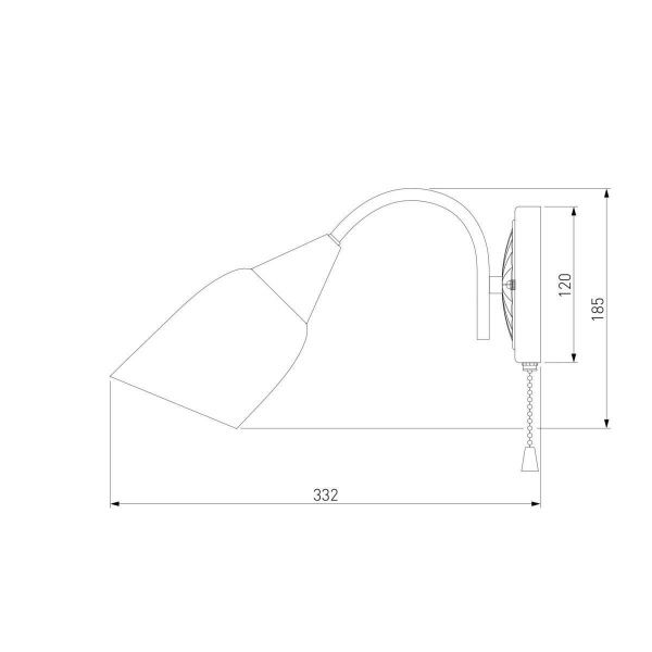 Бра Eurosvet 30149/1 золото