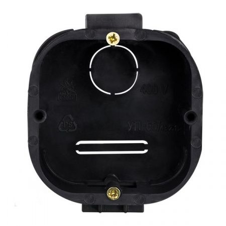 Коробка установочная КМТ-010-003 для твердых стен усиленная (68x68x42) с саморезами IP20 EKF PROxima