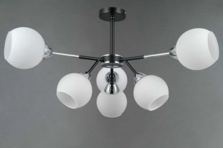 Люстра Illumico IL0715-6CSQ-24 BK CR LIBRA