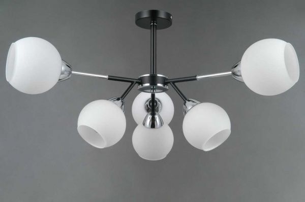 Люстра Illumico IL0715-6CSQ-24 BK CR LIBRA