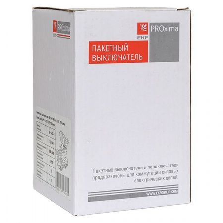 Пакетный выключатель ПВ 3-63 М3 исп.1 EKF PROxima