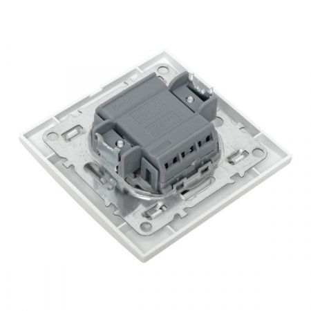 Минск Выключатель 3-клавишный СП,10А, белый EKF Basic