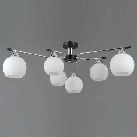 Люстра Illumico IL0638-6CSQ-24 CR BK LIBRA