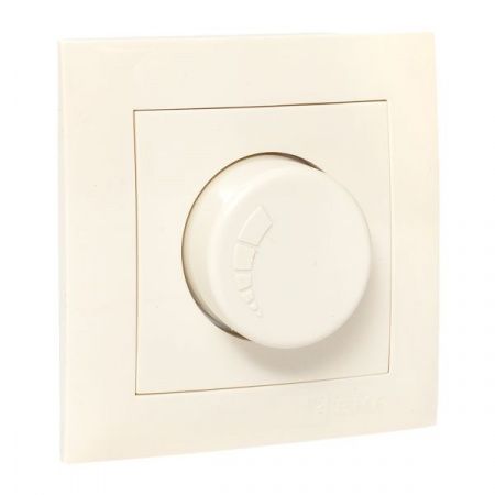 Валенсия светорегулятор 600W 220В кремовый EKF PROxima