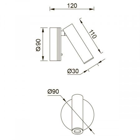 Светодиодный спот Mantra Prea 8834