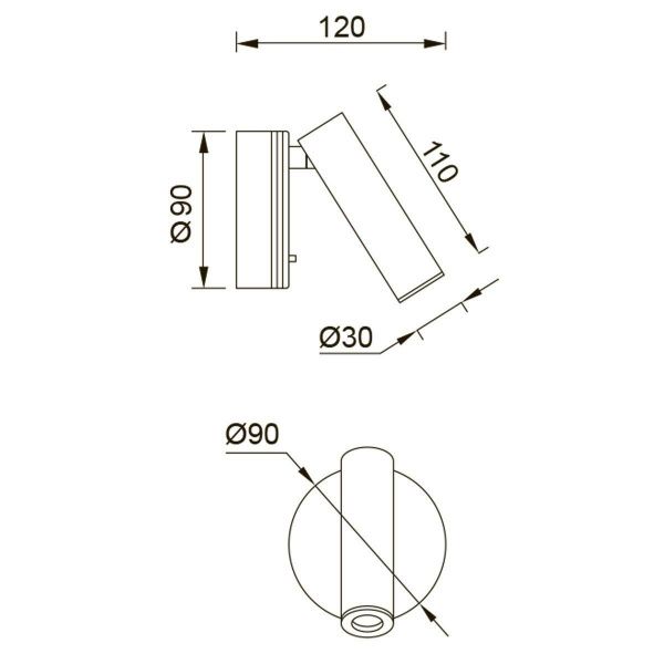 Светодиодный спот Mantra Prea 8834
