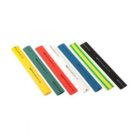 Термоусаживаемая трубка ТУТ нг 8/4 набор:7 цветов по 3шт. 100мм. EKF PROxima