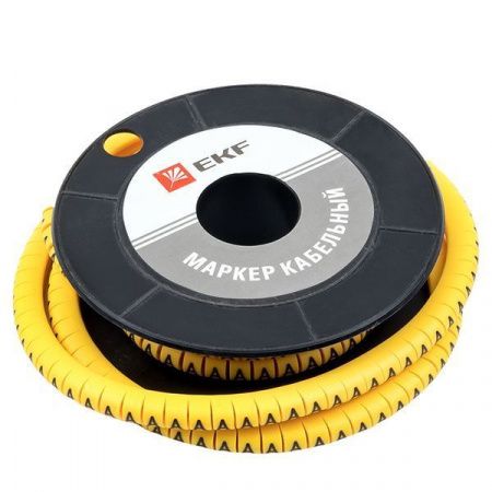 Маркер кабельный 1,5 мм2 "А" (1000 шт.) (ЕС-0) EKF PROxima