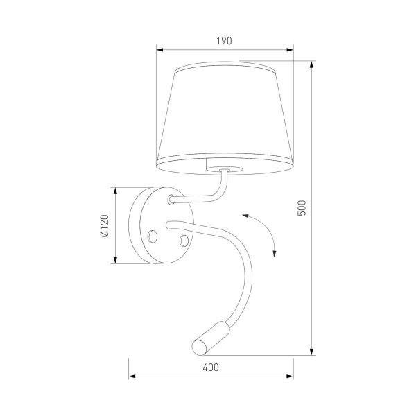 Бра TK Lighting 10081 Maja