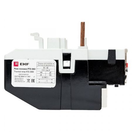 Реле тепловое РТЭ-3363 63-80А EKF PROxima