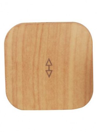 GLORY Выключатель 1-клавишный для открытой установки проходной 10А ВСп10-1-0-ХС сосна IEK