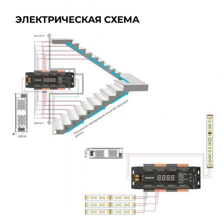 Контроллер для лестницы Apeyron 04-63