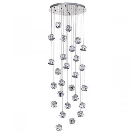 Каскадная светодиодная люстра Odeon Light L-Vision Jemstone 5084/120L